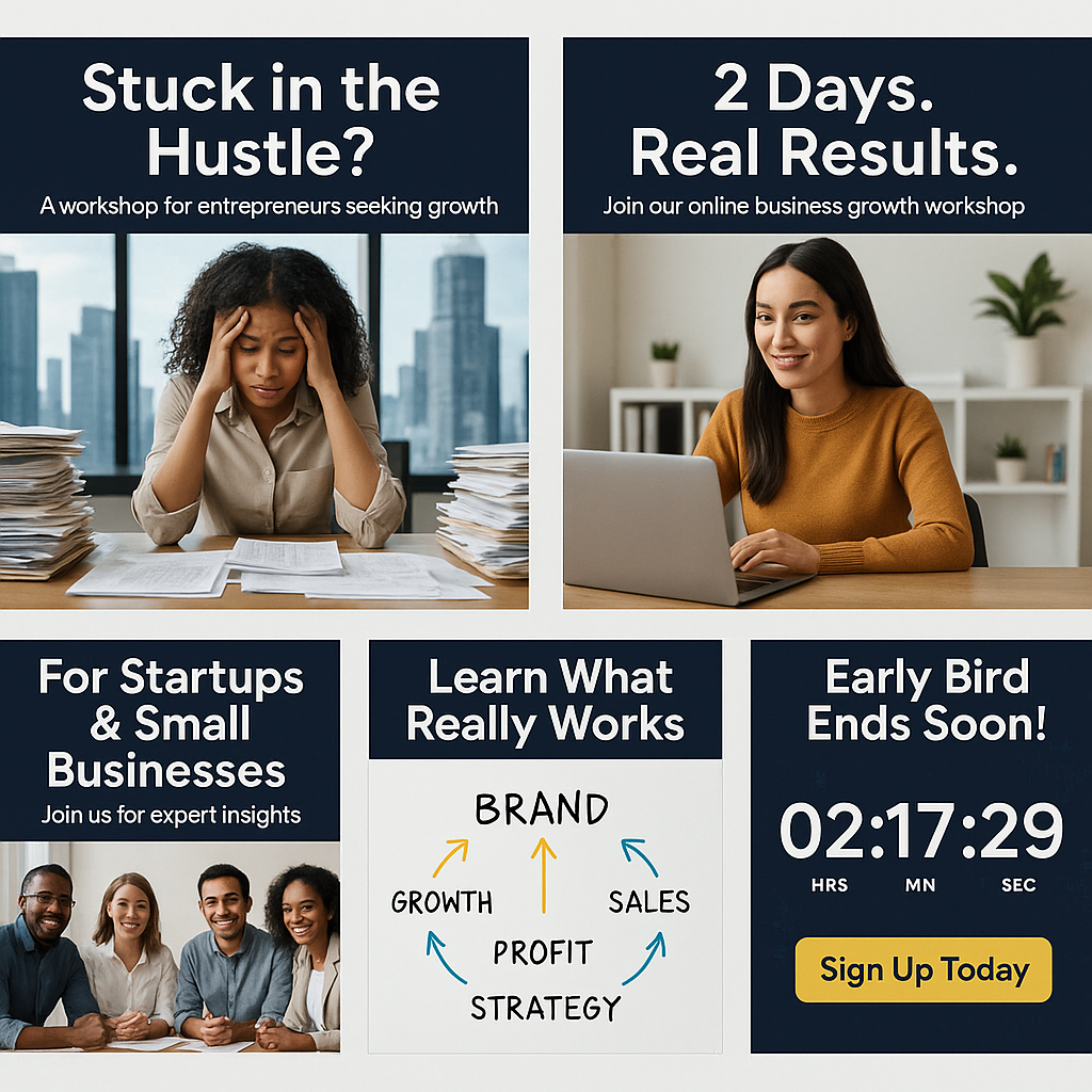 10X Growth Workshop Banner